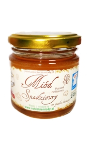 Miód spadziowy ze spadzi liściastej 250g
